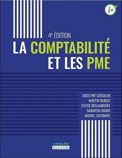 La Comptabilité et les PME 4e éd. - Collectif