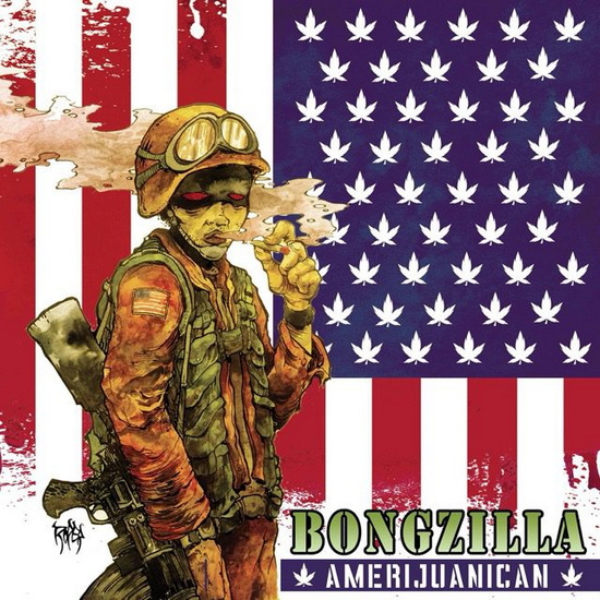 Amerijuanican (Vinyle - Couleur) - BONGZILLA