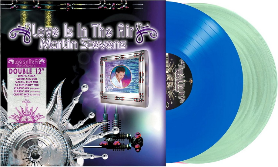Love Is In The Air (Vinyle - Blanc et Bleu) - MARTIN STEVENS