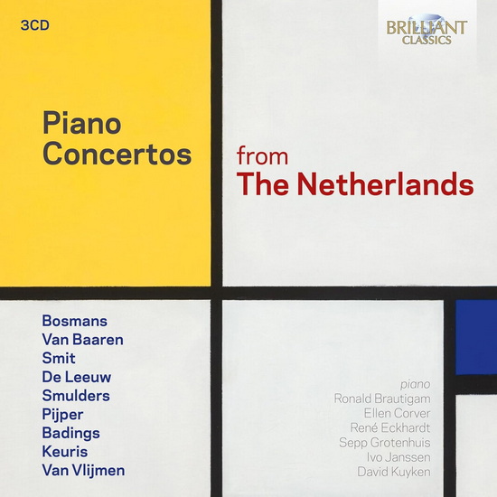 Piano Concertos from the Netherlands (3CD) - VARIÉS