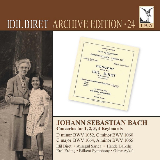 Idil Biret Archive Edition, Vol. 24 - JOHANN SEBASTIAN BACH