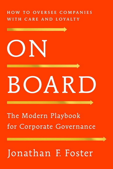 On Board - JONATHAN FOSTER