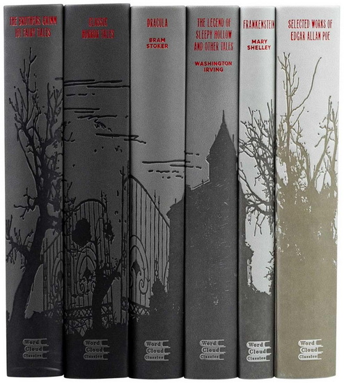 Word Cloud Classics: Horror Collection - COLLECTIF