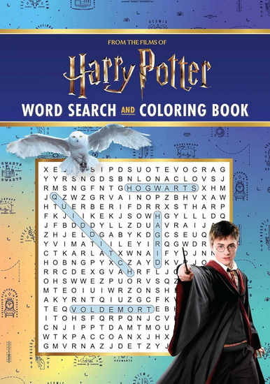 Harry Potter Word Search and Coloring Book - COLLECTIF