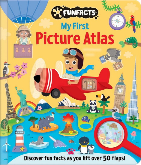 My First Picture Atlas: Lift-the-Flap Book - JENNIE BRADLEY