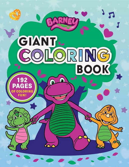 Barney: Giant Coloring Book - COLLECTIF