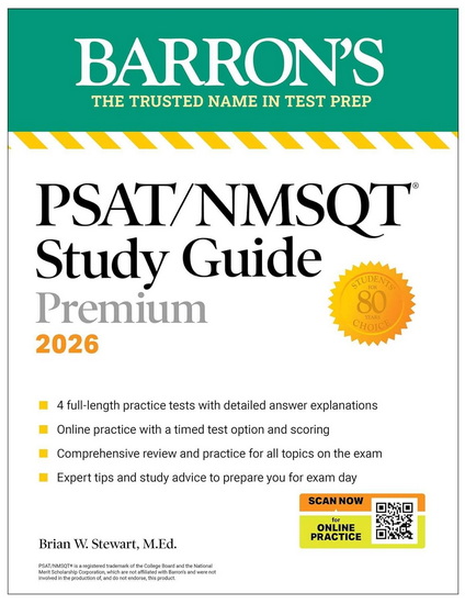 PSAT/NMSQT Premium Study Guide, 2026: 2 Practice Tests + Comprehensive Review+ 2 - COLLECTIF