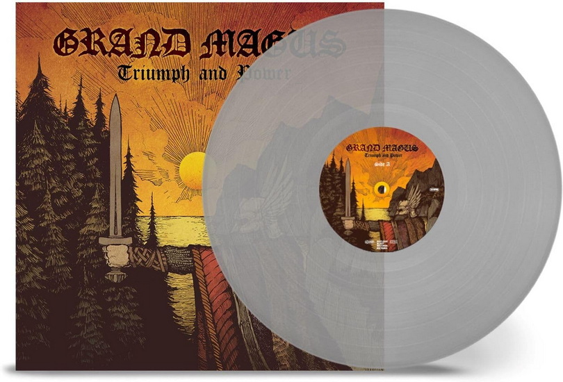 Triumph And Power (10th ann. Ed.)(Vinyle - Transparent Cristal) - GRAND MAGUS