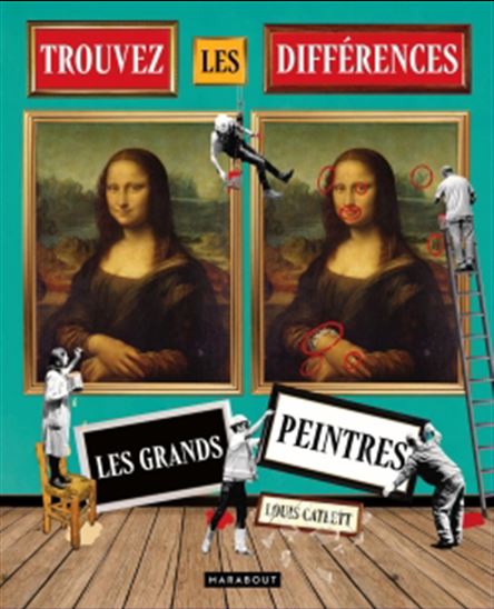 Trouvez les differences : Les grands peintres - COLLECTIF