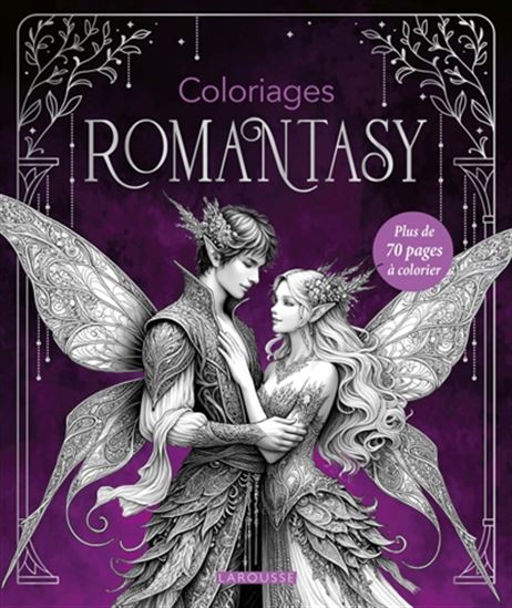 Coloriages Romantasy - COLLECTIF