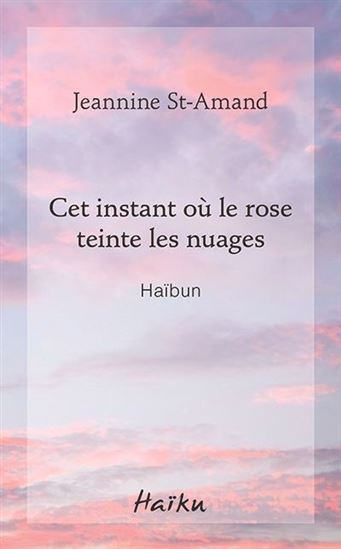 Cet instant où le rose teinte les nuages - JEANNINE ST-AMAND