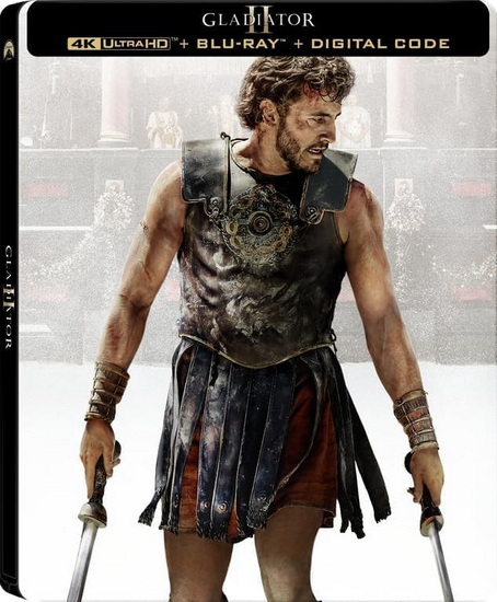 Gladiator II (Gladiateur II) - Steelbook (4K-UHD) - RIDLEY SCOTT