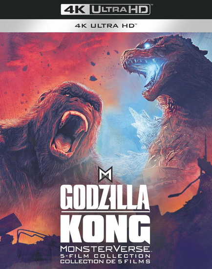 Godzilla/Kong Monsterverse 5-Film Collection (4K-UHD)