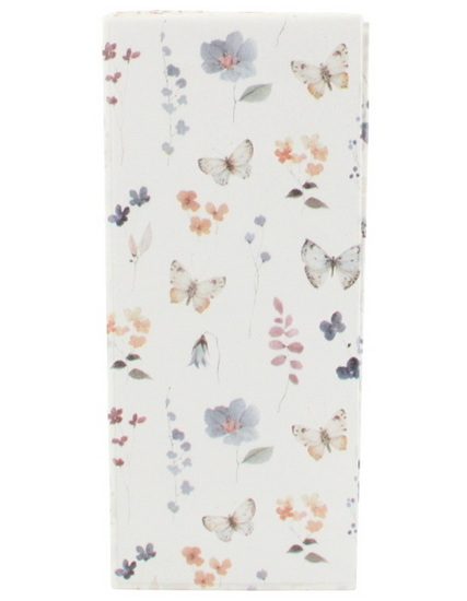 Papier de soie fleurs et papillons