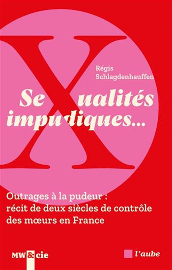 Sexualités impudiques... : outrages à la pudeur : récit de deux siècles de contrôle des moeurs en France - RÉGIS SCHLAGDENHAUFFEN