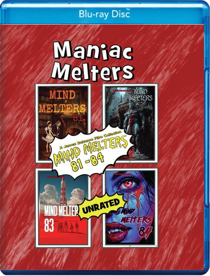 Maniac Melters: Mind Melters 81-84  (Blu-ray)