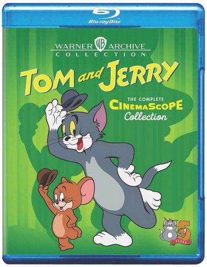 Tom & Jerry: The Complete Cinemascope Cartoon Collection  (Blu-ray)