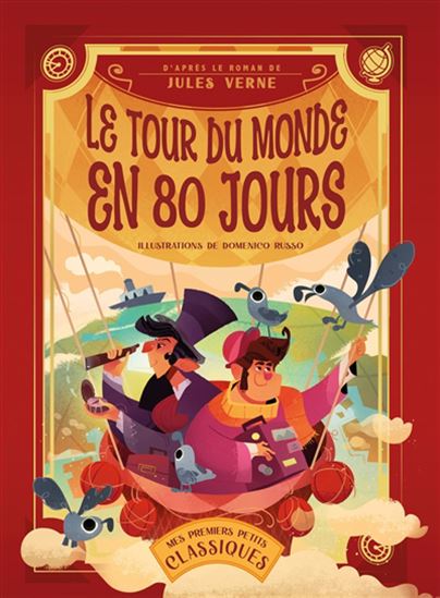 Le Tour du monde en 80 jours - JULES VERNE - DOMENICO RUSSO