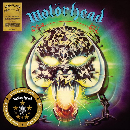 Overkill (50th Anniversary Vinyle) - MOTÖRHEAD