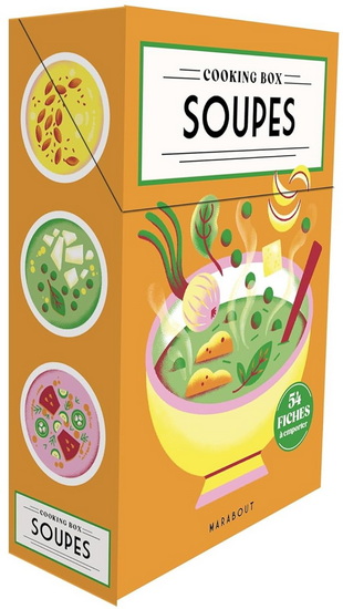 Cooking box : soupes : 54 fiches à emporter - COLLECTIF