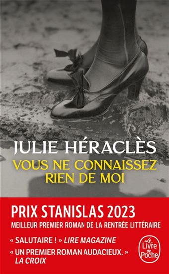 Vous ne connaissez rien de moi - JULIE HÉRACLÈS