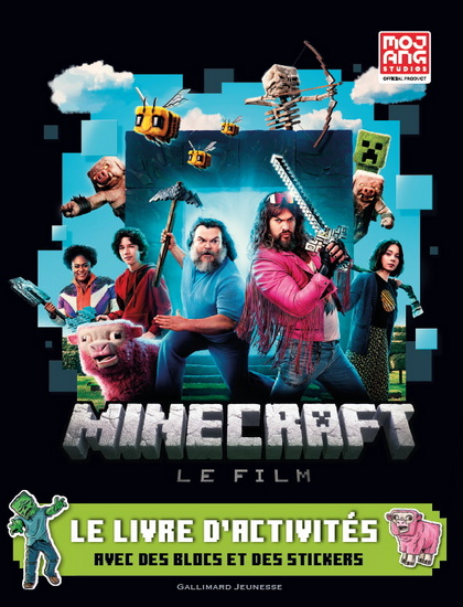 Minecraft, le film : le livre d&#39;activités officiel - COLLECTIF