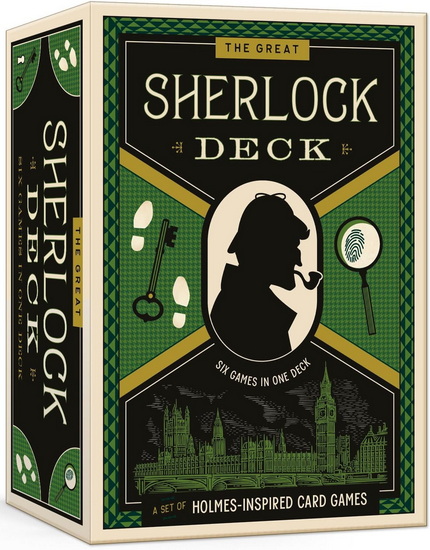 GREAT SHERLOCK DECK: A Set of Holmes-Inspired Card Games - COLLECTIF