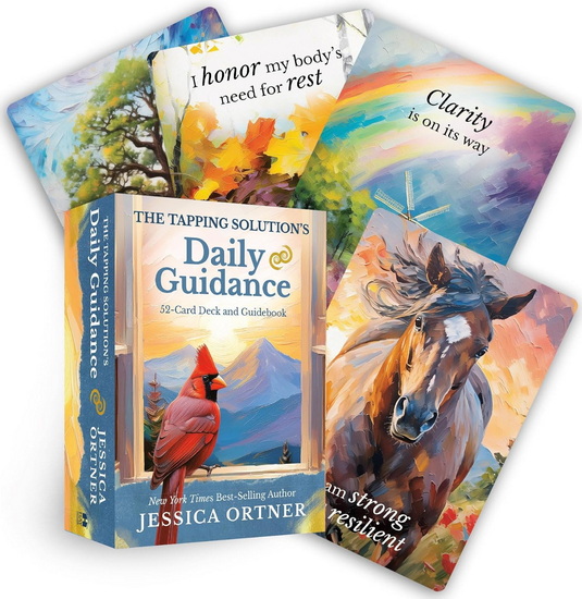 TAPPING SOLUTION&#39;S DAILY GUID: 52-Card Deck and Guidebook - JESSICA ORTNER