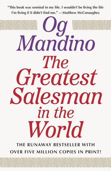 GREATEST SALESMAN IN THE WORLD - OG MANDINO
