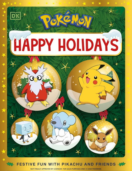 POKEMON HAPPY HOLIDAYS: Festive Fun with Pikachu and Friends - COLLECTIF