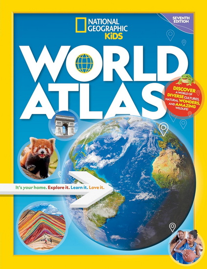 KIDS WORLD ATLAS 7th Edition - COLLECTIF