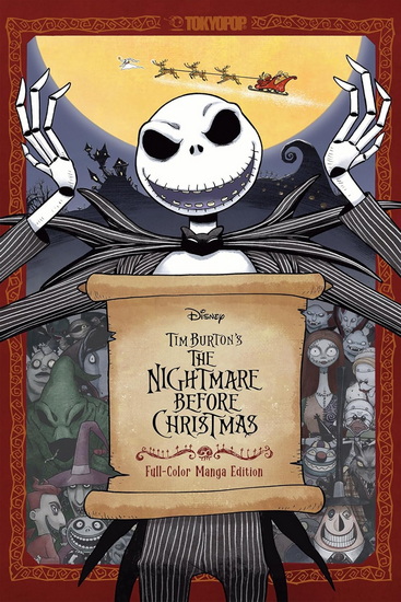 Disney Tim Burton's The Nightmare Before Christmas Full-Color Manga Edition - DAN CONNER