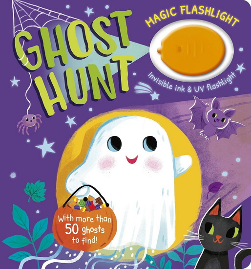 MAGIC FLASHLIGHT: GHOST HUNT: With invisible ink and UV flashlight - COLLECTIF