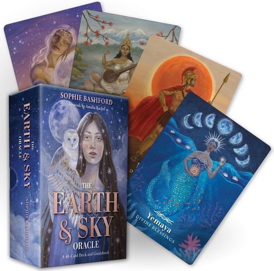 THE EARTH AND SKY ORACLE : A 48-Card Deck and Guidebook - SOPHIE BASHFORD