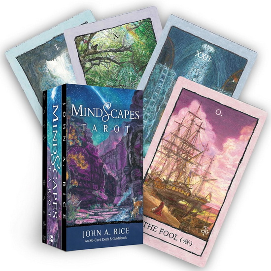 MINDSCAPES TAROT: An 80-Card Deck & Guidebook - JOHN A RICE