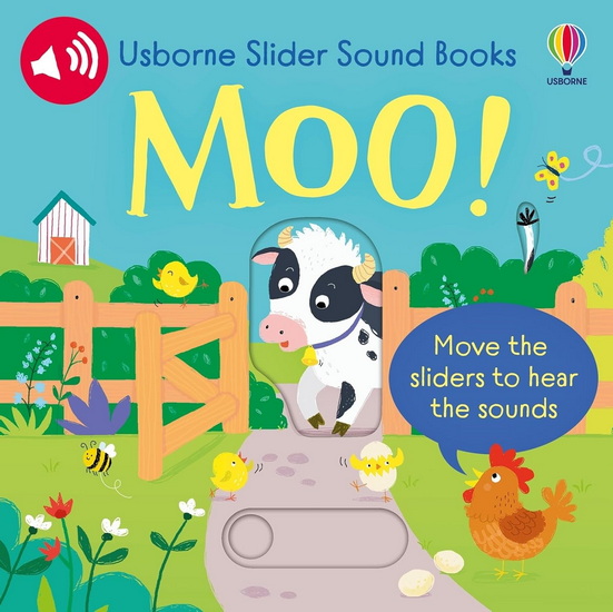 Slider Sound Books Moo! - SAM TAPLIN - AILIE BUSBY