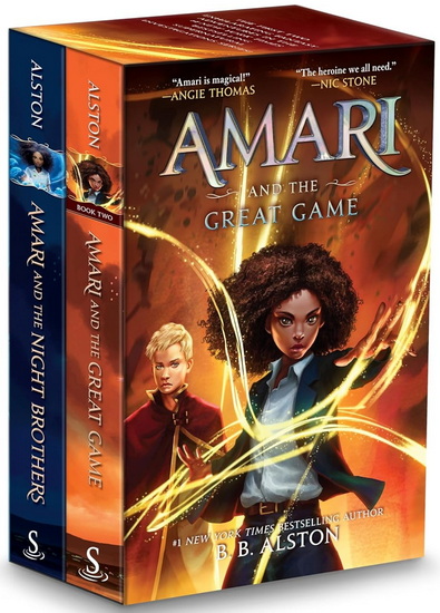 Amari 2-Book Paperback Box Set, Amari and the Night Brothers and Amari and the Great Game - B B ALSTON