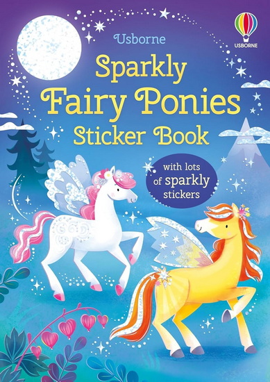 Sparkly Fairy Ponies Sticker Book - HOLLY BATHIE - KATIE WOOD