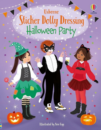 Sticker Dolly Dressing Halloween Party - FIONA WATT - NON TAYLOR