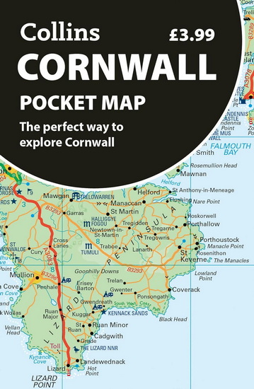 Cornwall Pocket Map: The perfect way to explore Cornwall - COLLECTIF