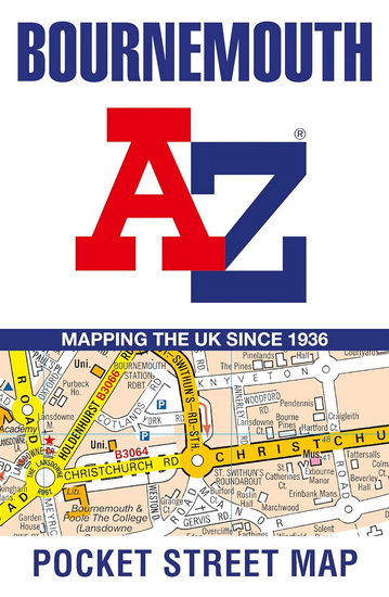 Bournemouth A-Z Pocket Street Map - COLLECTIF