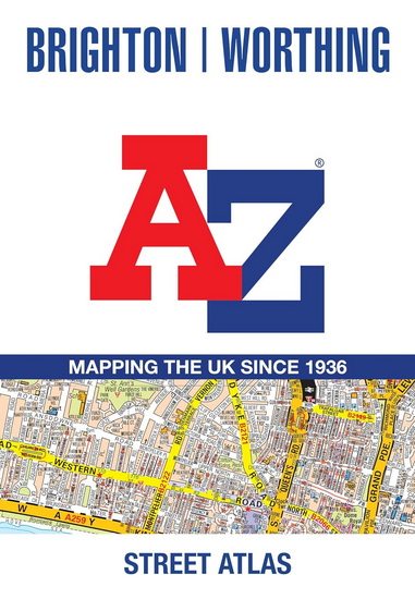 Brighton and Worthing A-Z Street Atlas - COLLECTIF