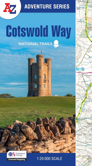 Cotswold Way: with Ordnance Survey mapping (A-Z Adventure Series) - COLLECTIF
