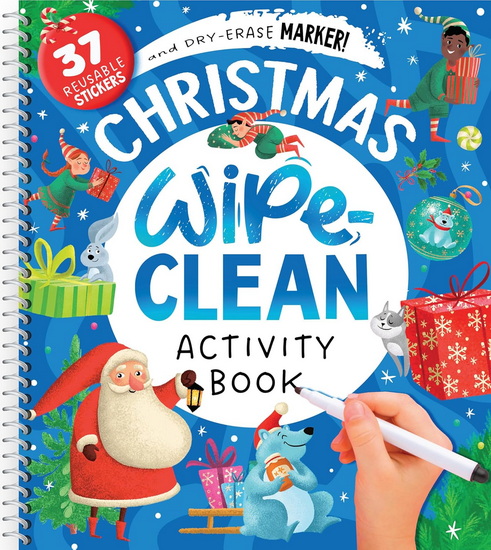 Christmas Wipe-Clean Activity Book - COLLECTIF