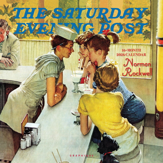 Calendrier 2026 Saturday evening post 16M 30x30