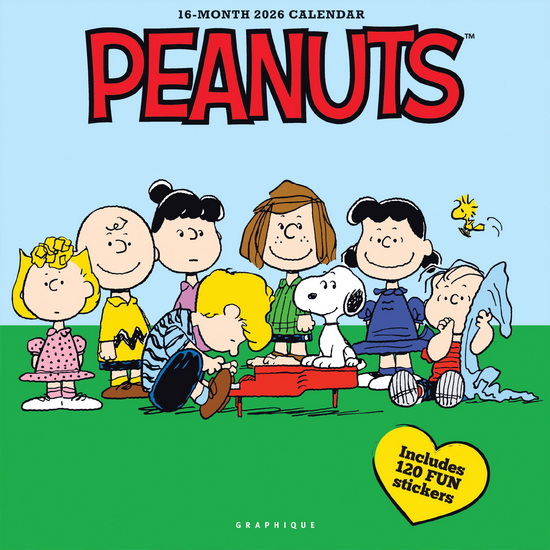 Calendrier 2026 16M 30x30 peanuts