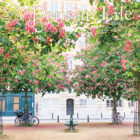 Calendrier 2026 A parisian life 16M 30x30