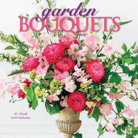 Calendrier 2026 Garden Bouquet 16M 30x30