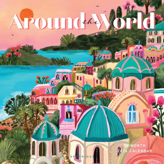 Calendrier 2026 Around the world 16M 30x30