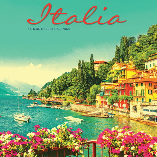 Calendrier 2026 Italia 16M 18x18